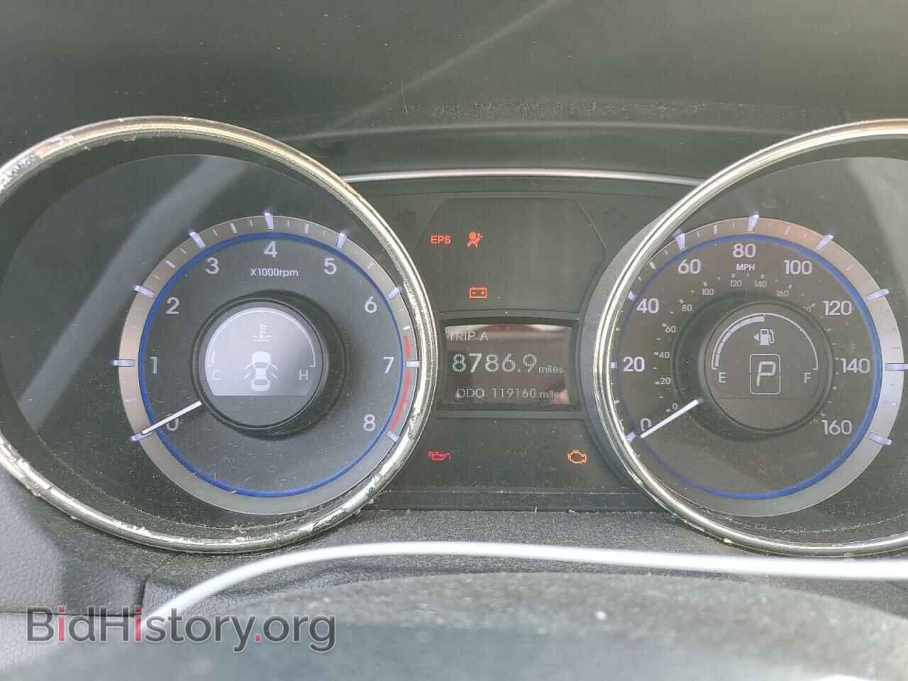2012 HYUNDAI SONATA - VIN: 5NPEC4AC1CH412898 - Фото 9