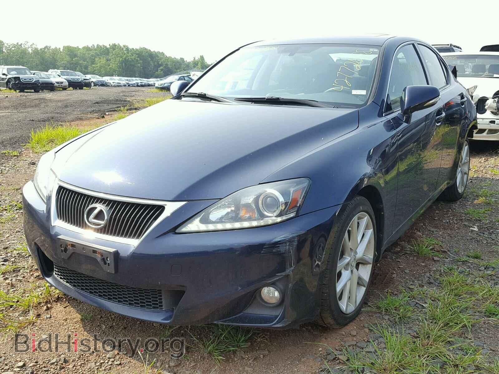 2011 LEXUS IS 250 - VIN: JTHCF5C22B5045855 - Фото 2