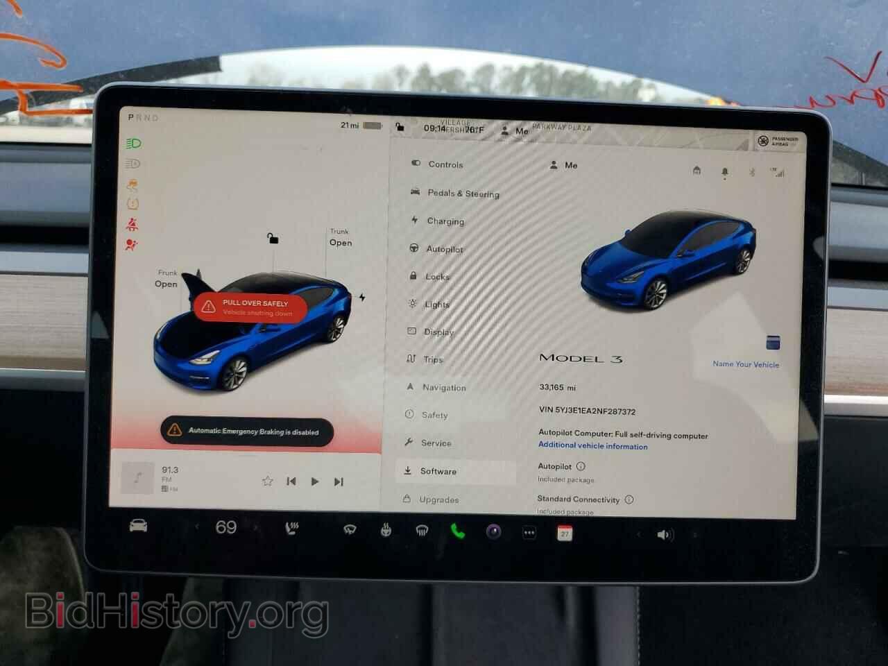 2022 TESLA MODEL 3 - VIN: 5YJ3E1EA2NF287372 - Photo 9