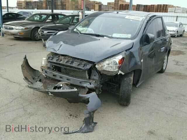 2014 MITSUBISHI MIRAGE - VIN: ML32A4HJ7EH002401 - Фото 2