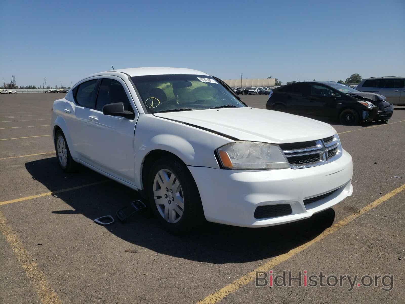 Photo 1C3CDZAB2EN216646 - DODGE AVENGER 2014