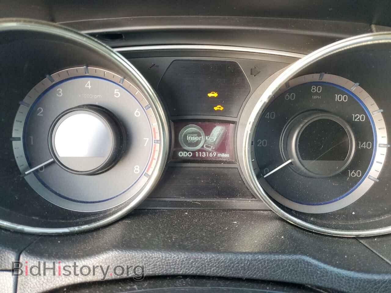 2012 HYUNDAI SONATA - VIN: 5NPEC4AC0CH447738 - Фото 9
