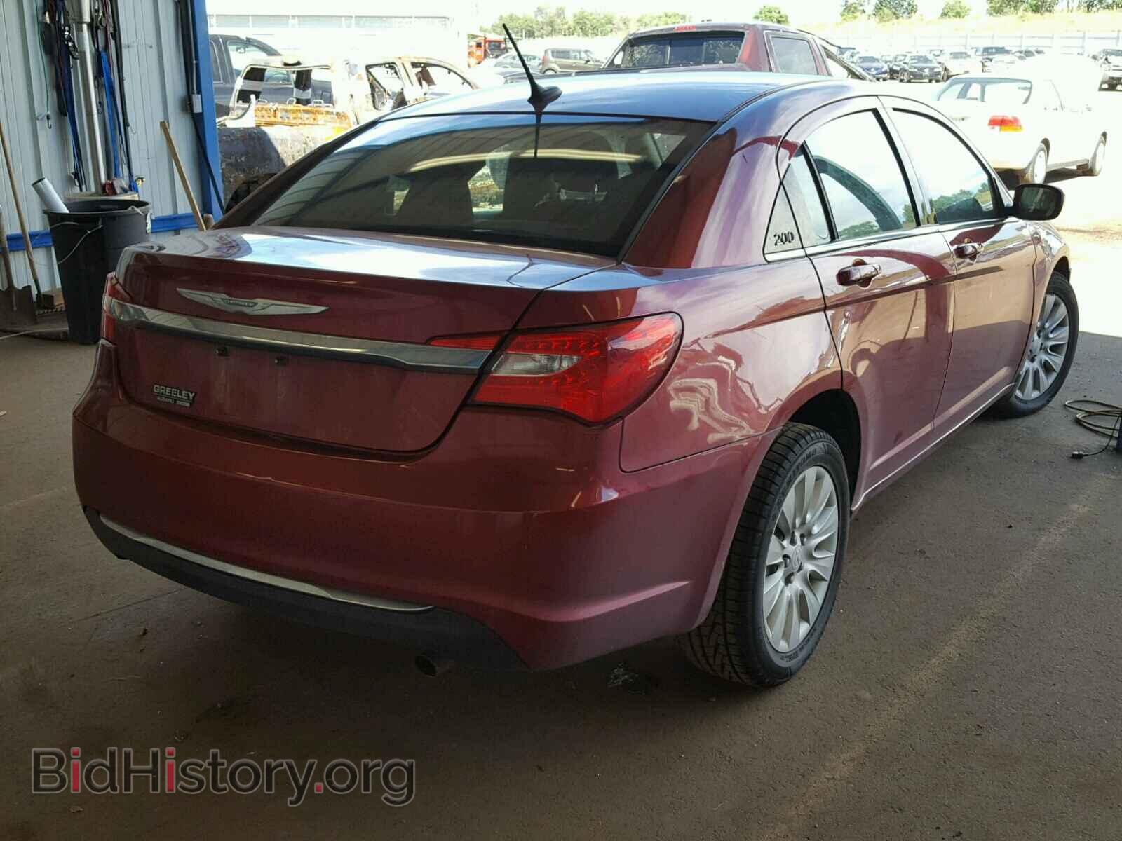 2014 CHRYSLER 200 - VIN: 1C3CCBABXEN207641 - Фото 4