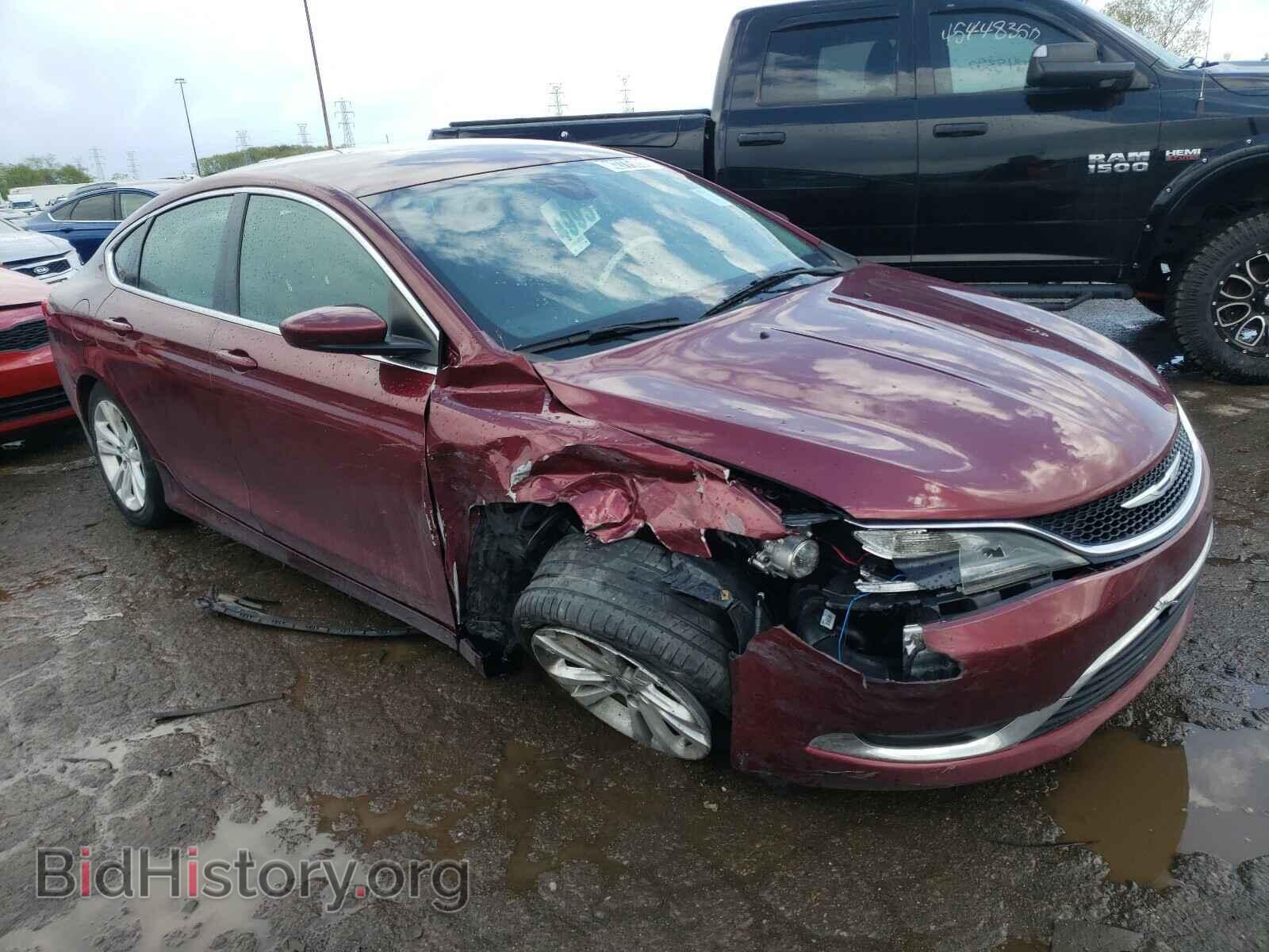 Фотография 1C3CCCAB7FN610225 - CHRYSLER 200 2015