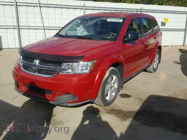 2013 DODGE JOURNEY - VIN: 3C4PDCAB4DT680093 - Фото 2