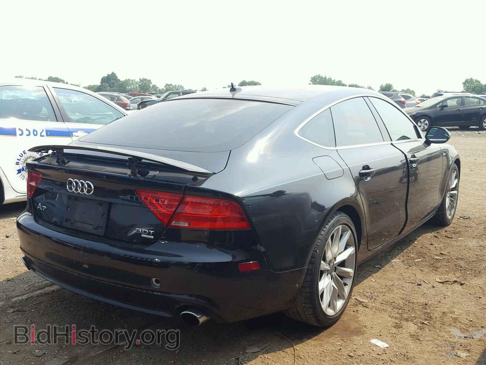 2012 AUDI A7 - VIN: WAUSGAFC8CN011599 - Фото 4