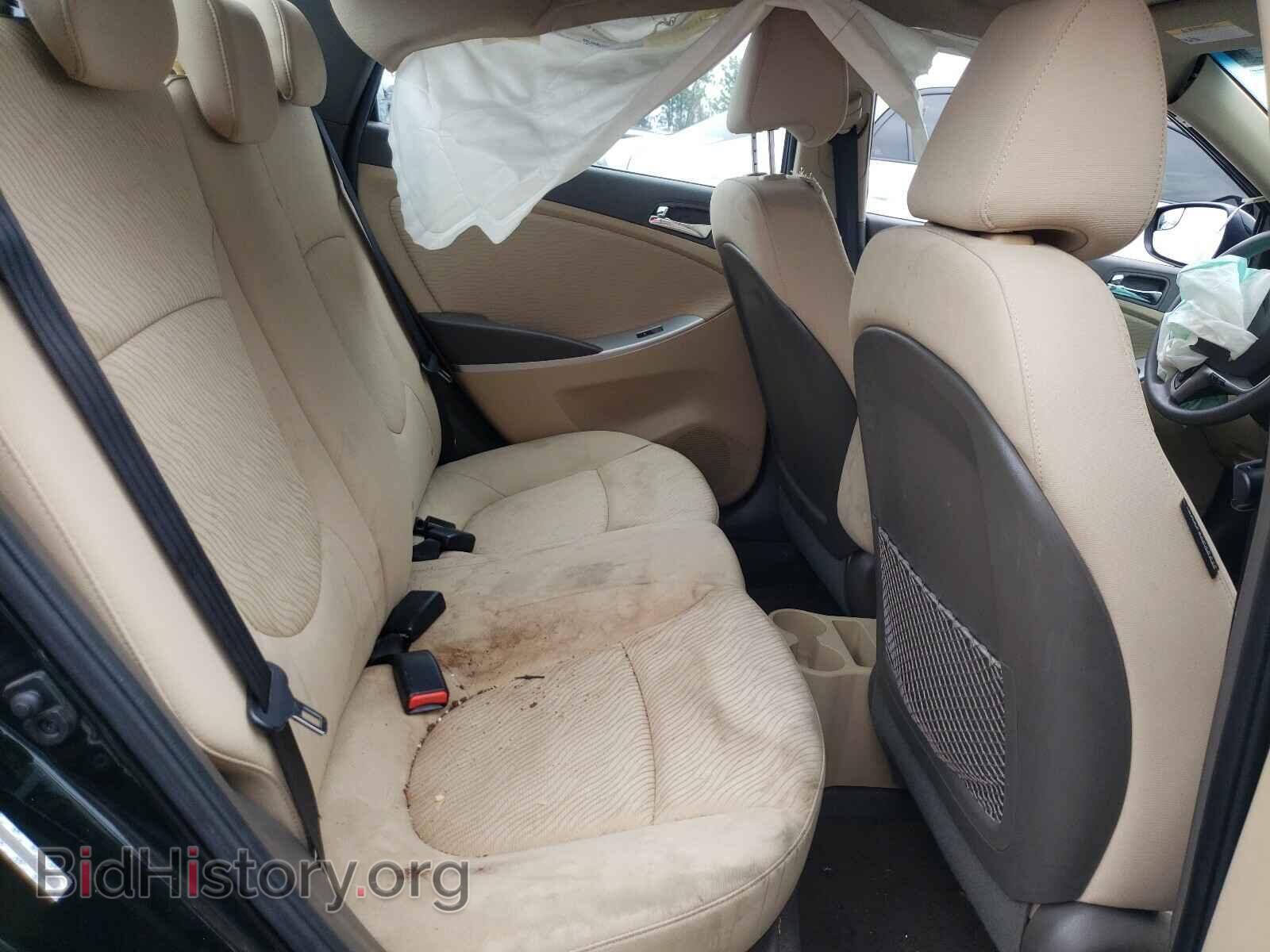 2014 HYUNDAI ACCENT - VIN: KMHCU4AE6EU763297 - Фото 6