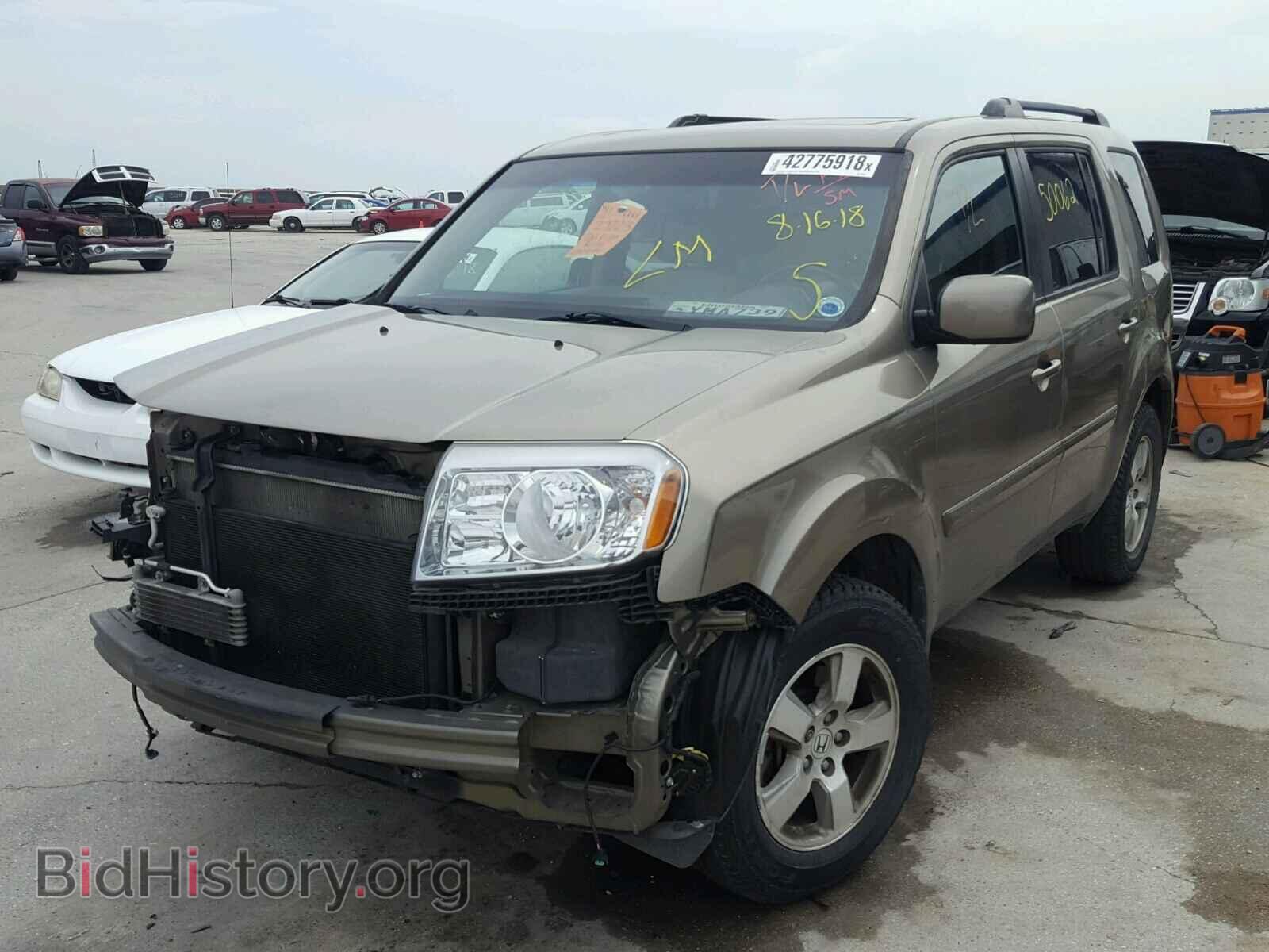 2011 HONDA PILOT EXL - VIN: 5FNYF3H56BB052966 - Фото 2