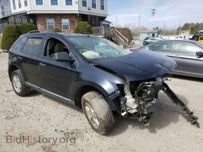 2008 Ford EDGE Edge SE, черный — VIN 2FMDK36C78BA95029, Copart