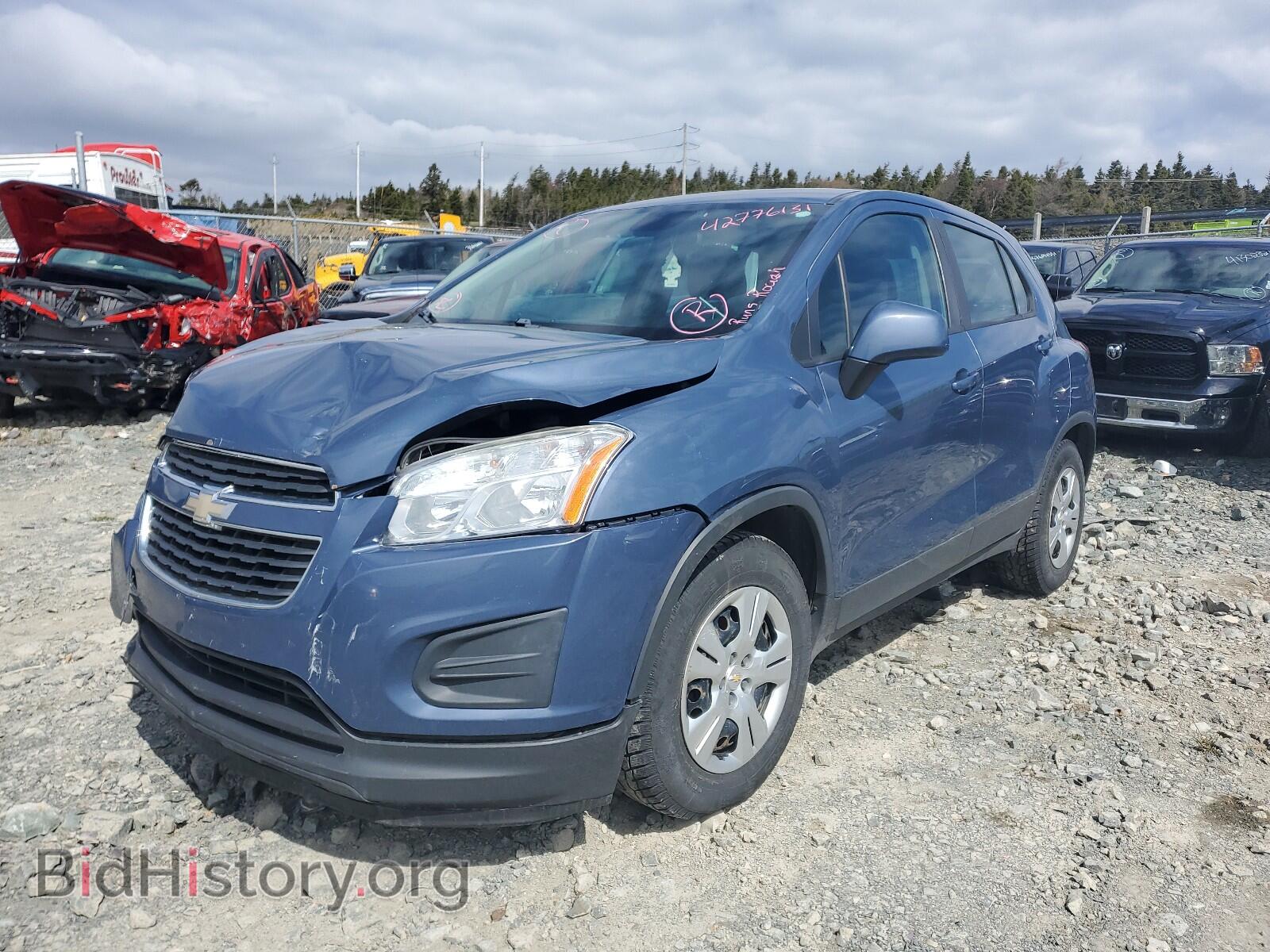 2013 CHEVROLET TRAX - VIN: 3GNCJKSB3DL174763 - Фото 2