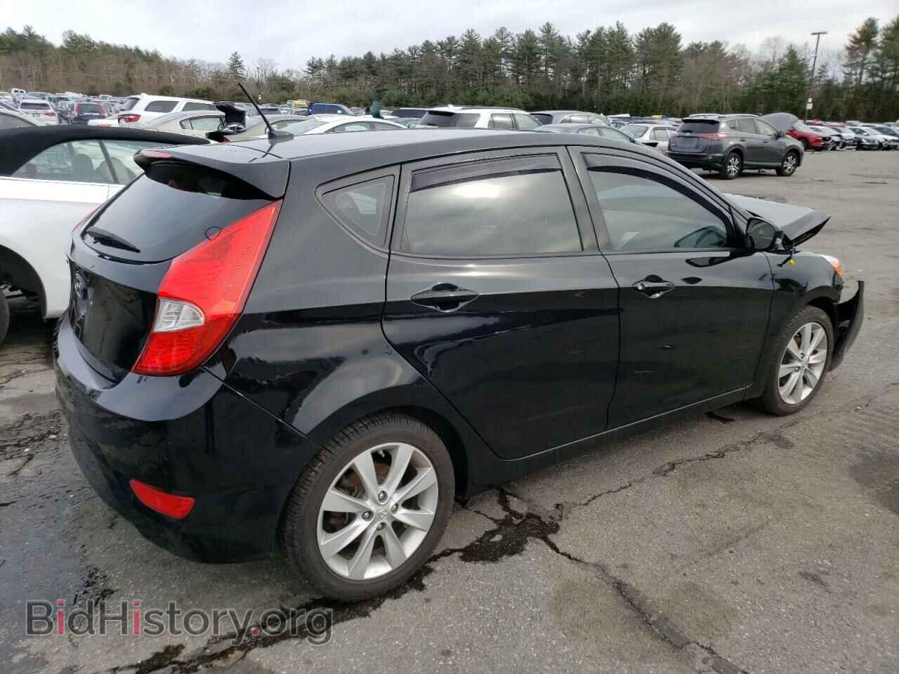 2014 HYUNDAI ACCENT - VIN: KMHCU5AE6EU184400 - Фото 3