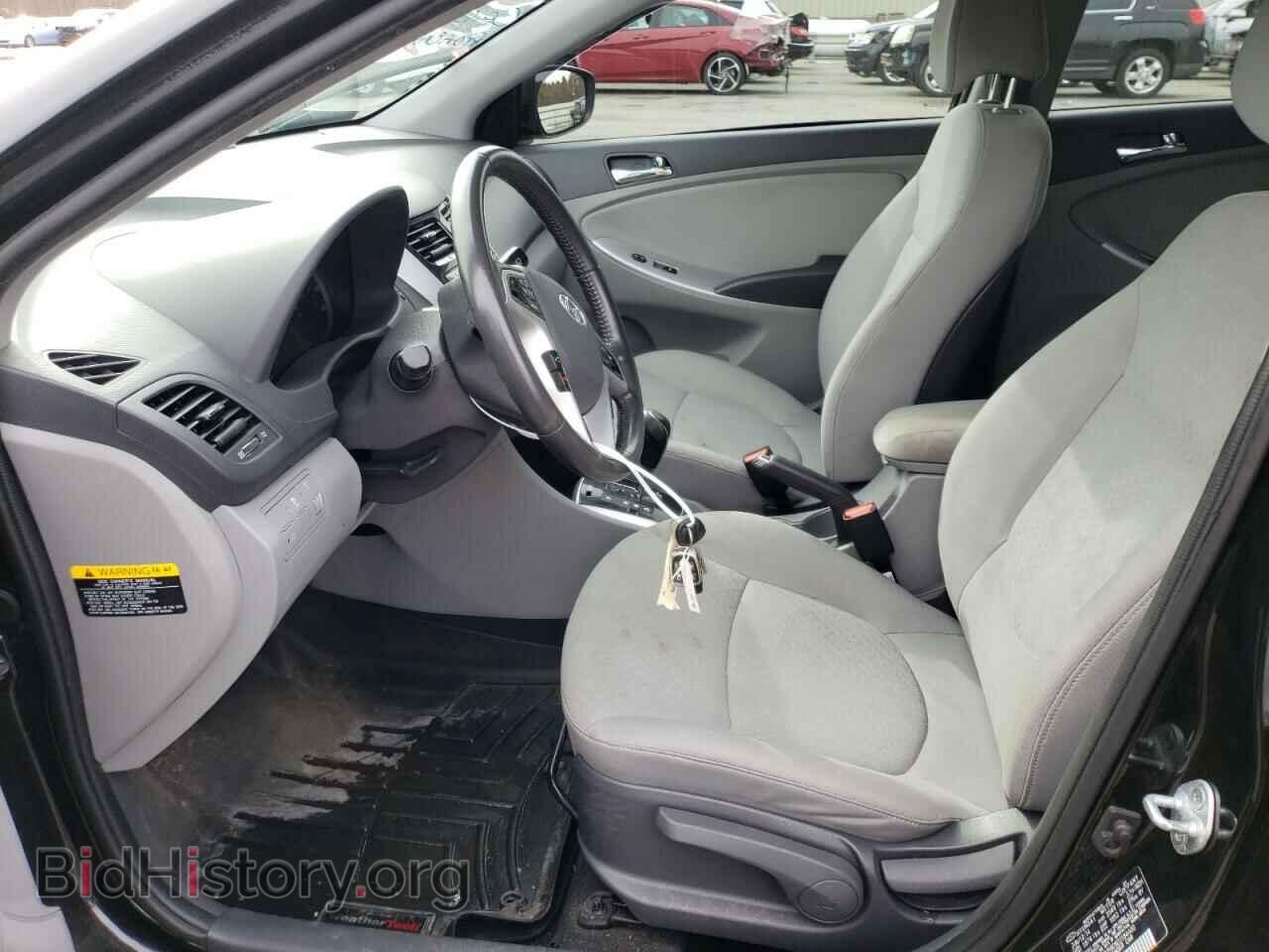 2014 HYUNDAI ACCENT - VIN: KMHCU5AE6EU184400 - Фото 7