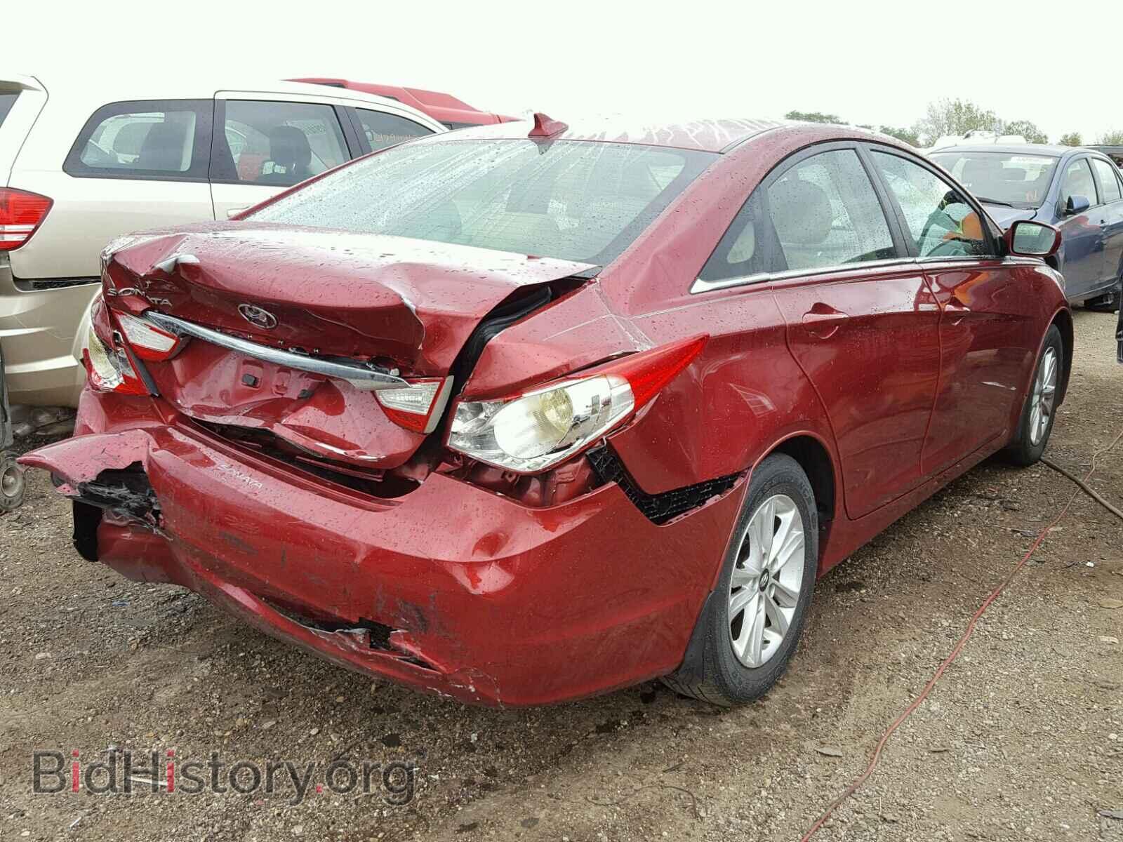 2012 HYUNDAI SONATA - VIN: 5NPEB4AC2CH343741 - Фото 4