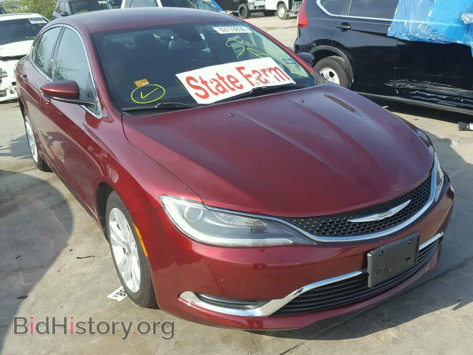 Photo 1C3CCCAB5FN611678 - CHRYSLER 200 2015