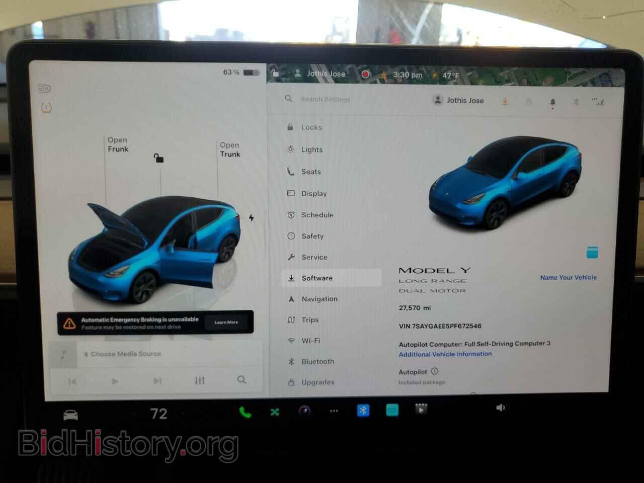 2023 TESLA MODEL Y - VIN: 7SAYGAEE5PF672546 - Фото 9