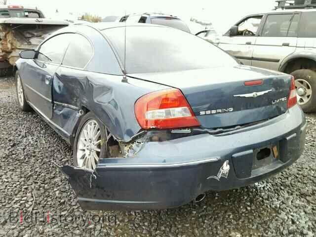 2004 CHRYSLER SEBRING - VIN: 4C3AG52H24E130390 - Фото 3