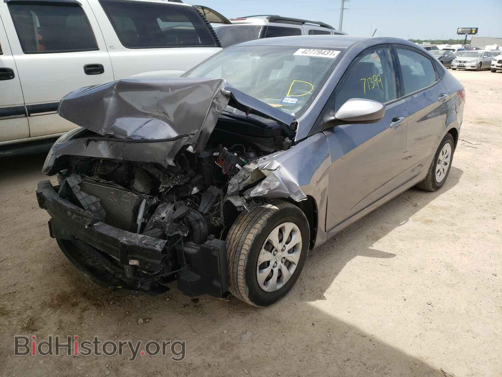 2016 HYUNDAI ACCENT - VIN: KMHCT4AE1GU999510 - Фото 2
