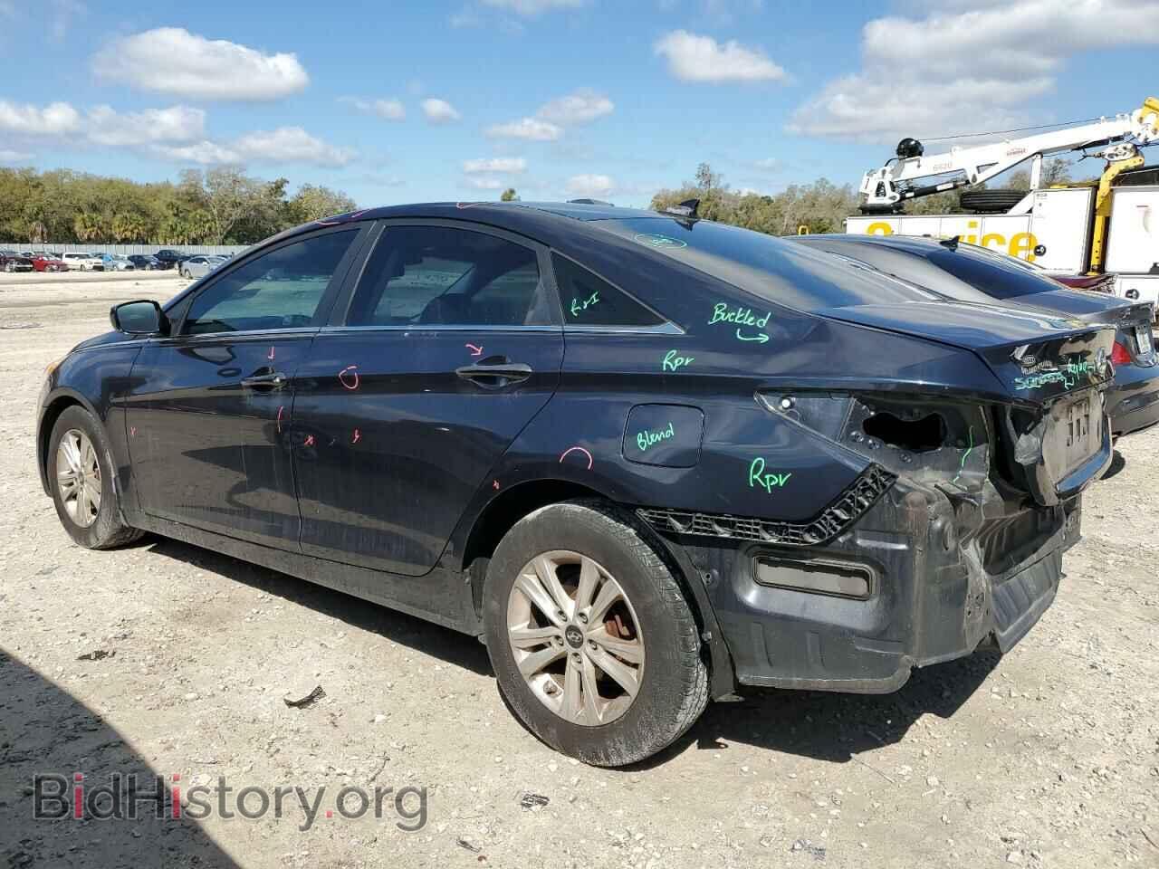 2013 HYUNDAI SONATA - VIN: 5NPEB4AC2DH801957 - Фото 2