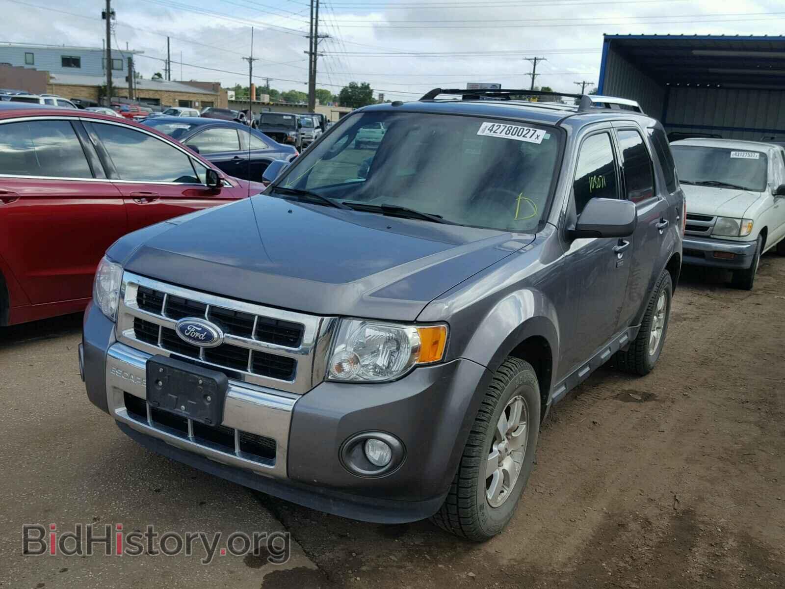 2011 FORD ESCAPE - VIN: 1FMCU9E7XBKA34476 - Фото 2