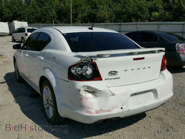 2012 DODGE AVENGER - VIN: 1C3CDZAG1CN254779 - Фото 3