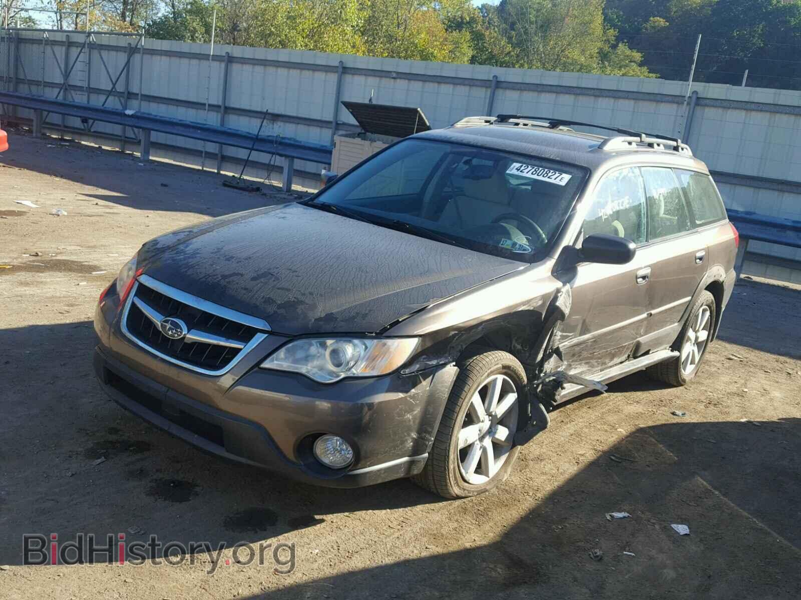 2008 SUBARU OUTBACK - VIN: 4S4BP61C987324496 - Фото 2