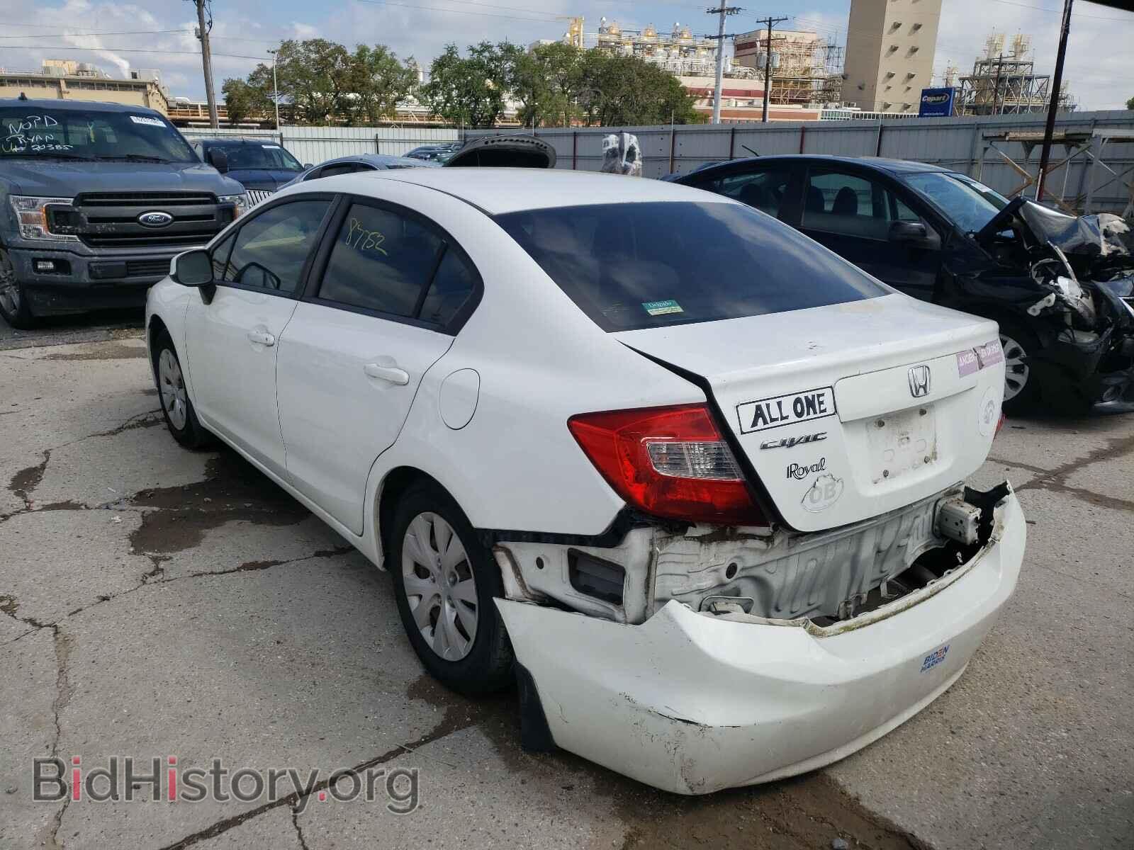 2012 HONDA CIVIC - VIN: 19XFB2E57CE057795 - Фото 3