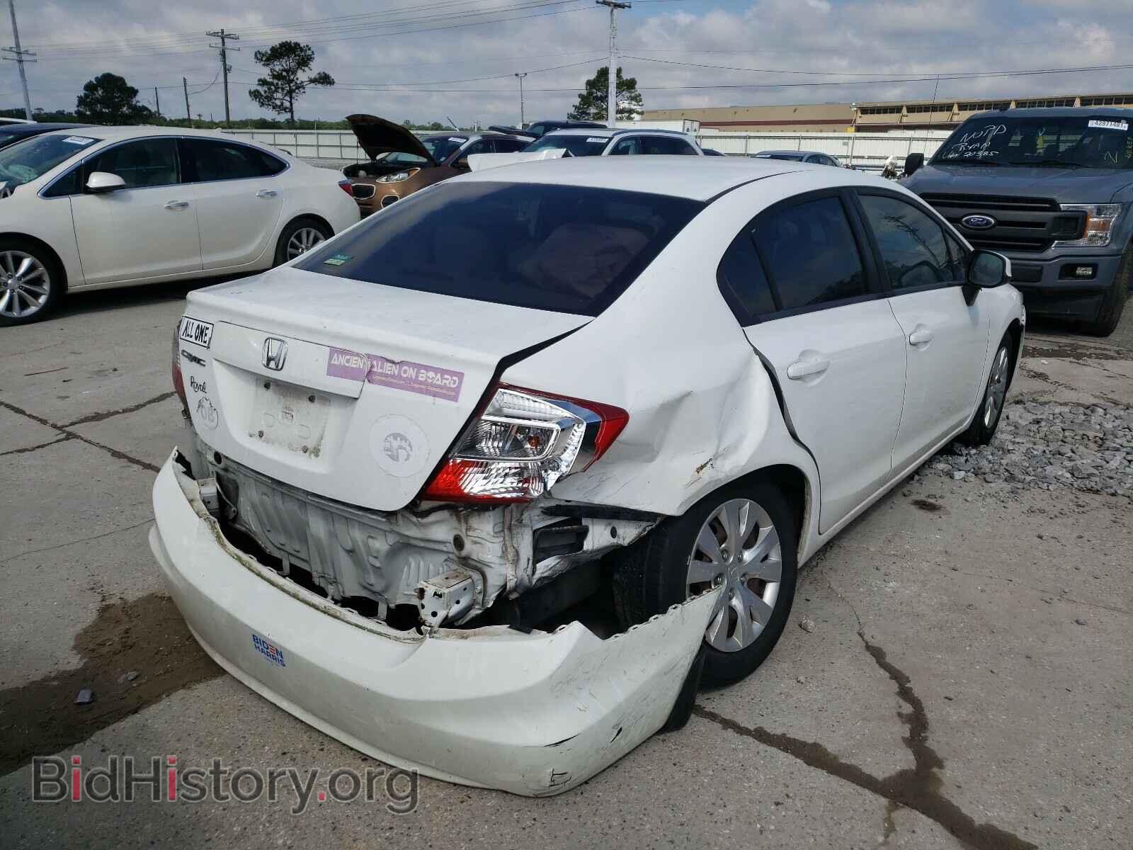 2012 HONDA CIVIC - VIN: 19XFB2E57CE057795 - Фото 4