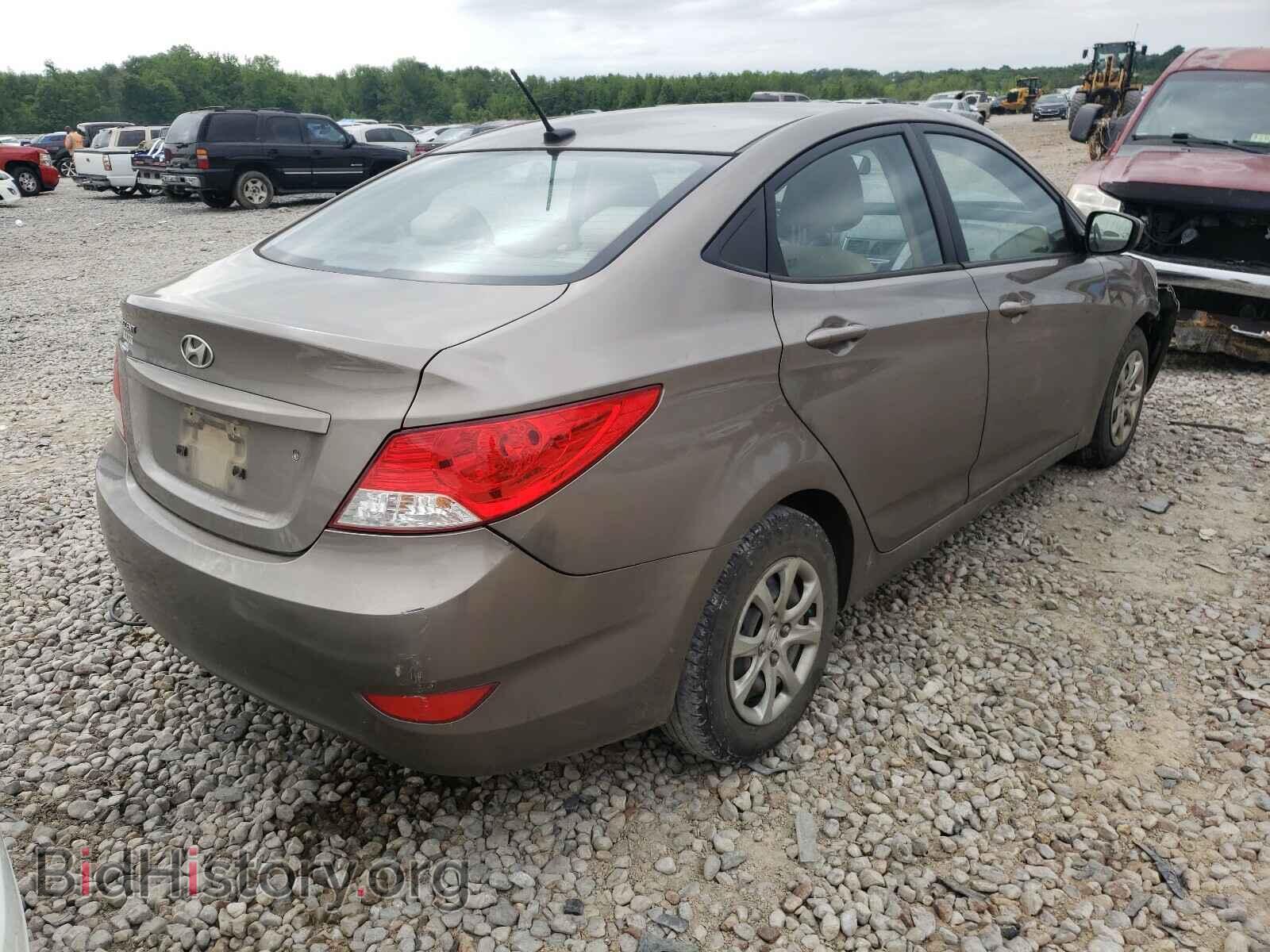 2014 HYUNDAI ACCENT - VIN: KMHCT4AE4EU667901 - Фото 4