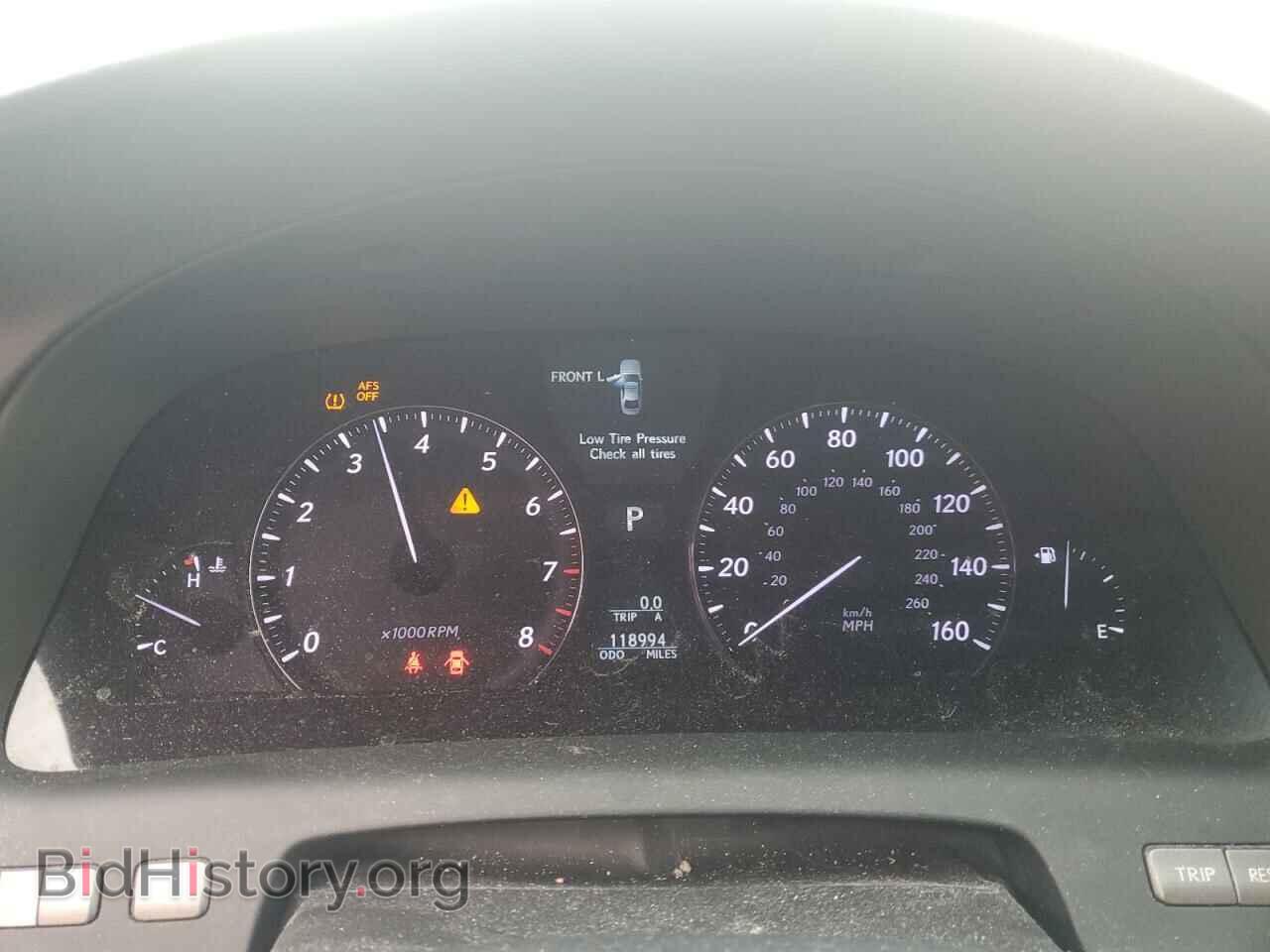 2008 LEXUS LS460 - VIN: JTHBL46F685061742 - Фото 9
