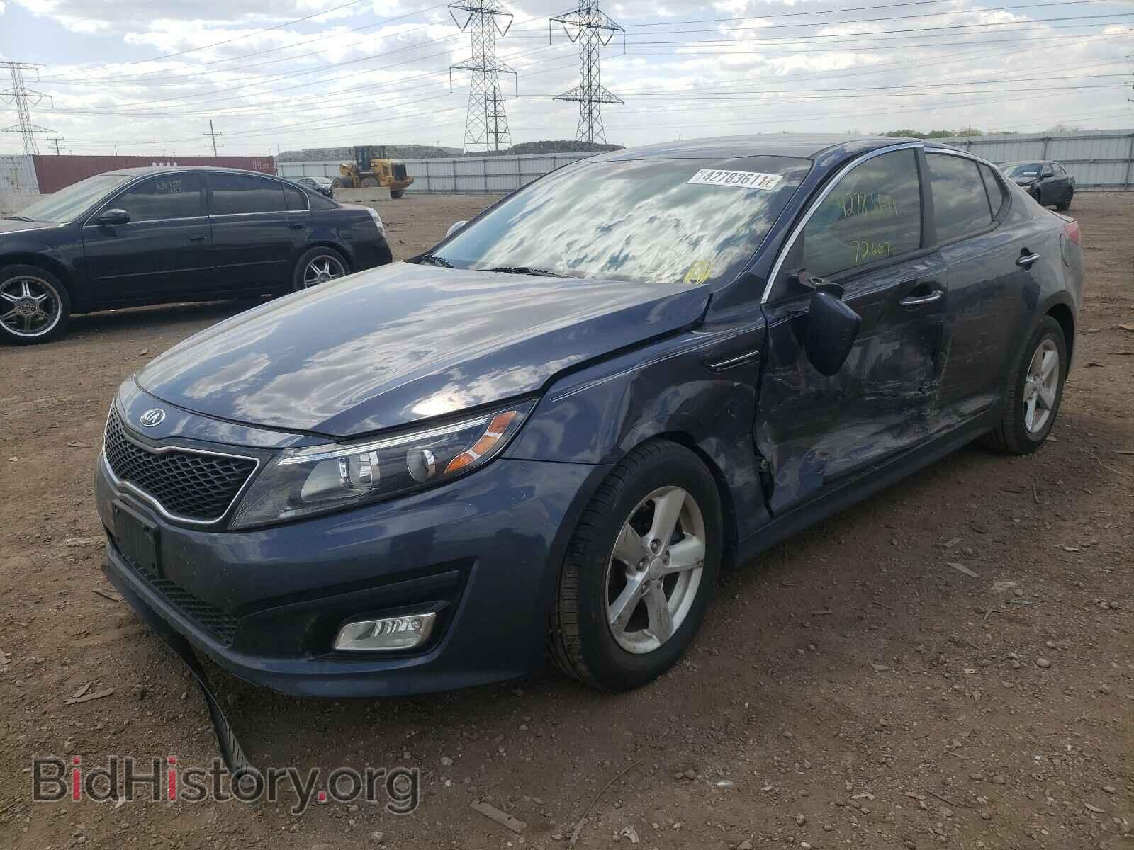 2015 KIA OPTIMA - VIN: KNAGM4A70F5600998 - Фото 2
