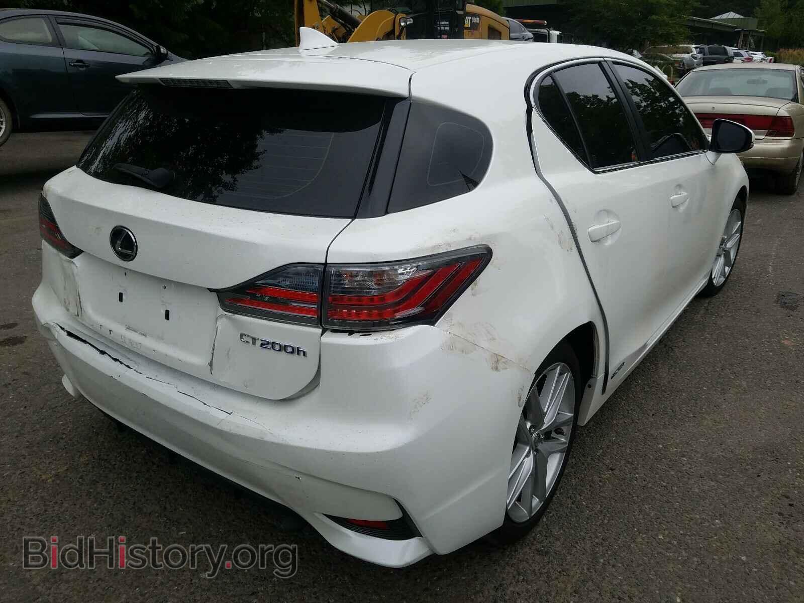 2014 LEXUS CT 200 - VIN: JTHKD5BH4E2183748 - Фото 4