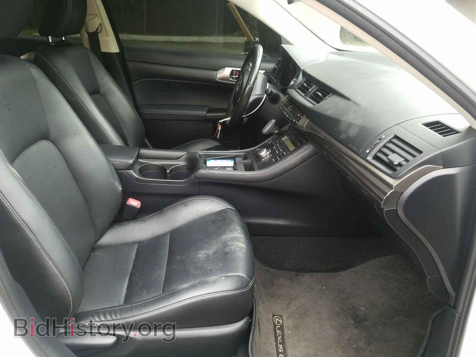 2014 LEXUS CT 200 - VIN: JTHKD5BH4E2183748 - Фото 5