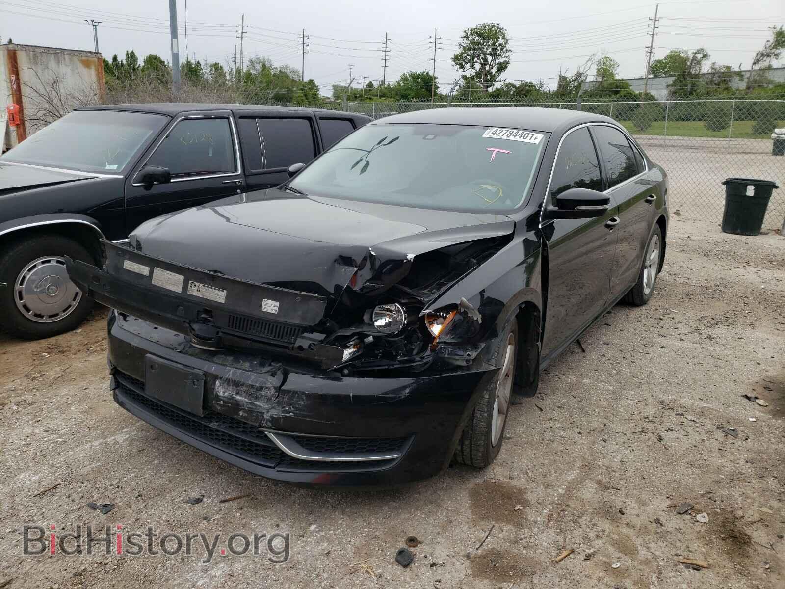 2014 VOLKSWAGEN PASSAT - VIN: 1VWBP7A33EC006562 - Photo 2