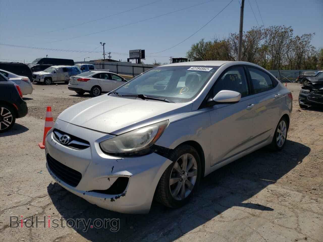 2012 HYUNDAI ACCENT - VIN: KMHCU4AE4CU193913 - Фото 2