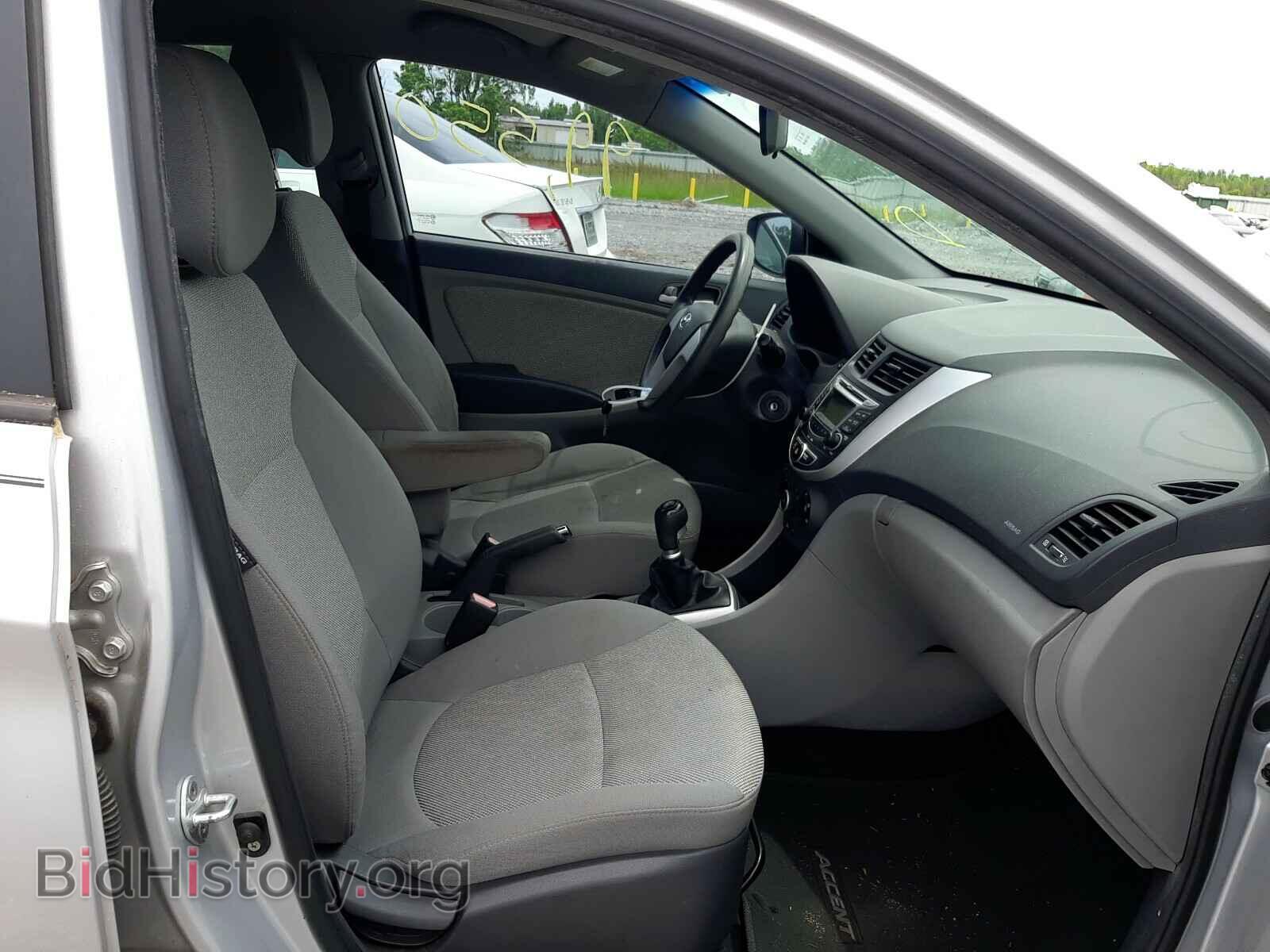 2012 HYUNDAI ACCENT - VIN: KMHCT4AE2CU122552 - Фото 5