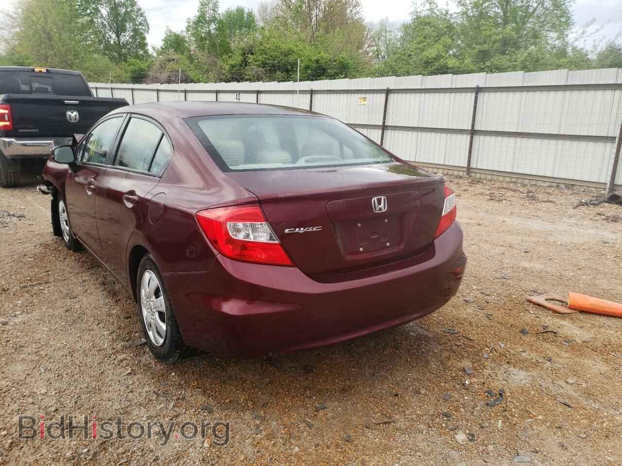 2012 HONDA CIVIC - VIN: 19XFB2F54CE051676 - Фото 3