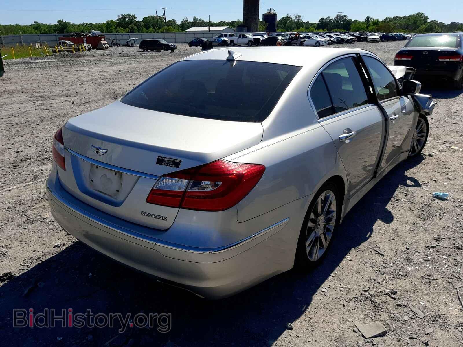 2012 HYUNDAI GENESIS - VIN: KMHGC4DD0CU152024 - Фото 4