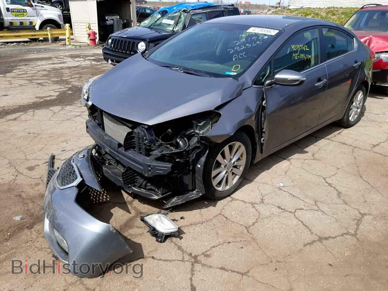 2015 KIA FORTE - VIN: KNAFX4A82F5282362 - Фото 2