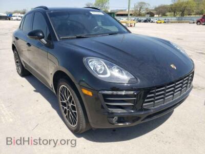 2018 Porsche MACAN Macan S, black — VIN WP1AB2A5XJLB32167, Copart