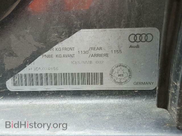 2013 AUDI A4 - VIN: WAUFFCFL3DN024956 - Фото 10