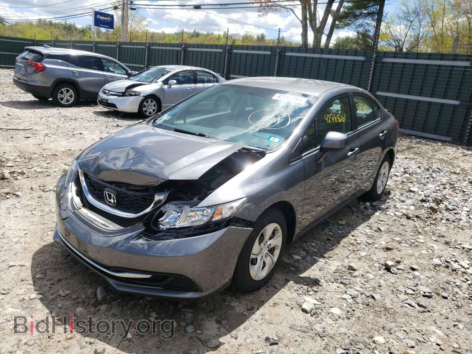2013 HONDA CIVIC - VIN: 19XFB2F50DE294340 - Фото 2