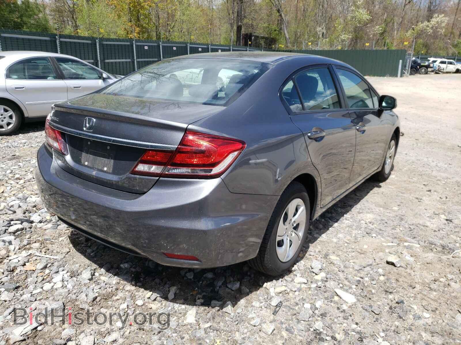 2013 HONDA CIVIC - VIN: 19XFB2F50DE294340 - Фото 4