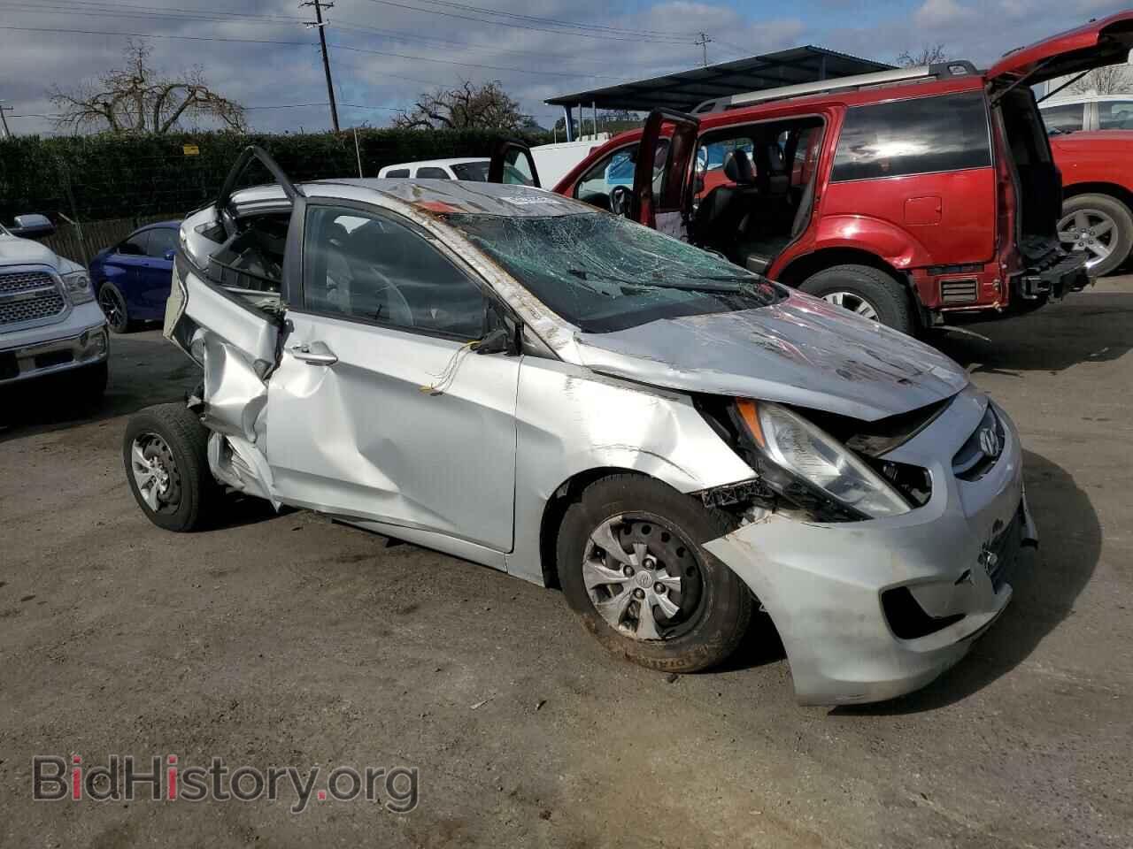 2015 HYUNDAI ACCENT - VIN: KMHCT4AE4FU818317 - Фото 4
