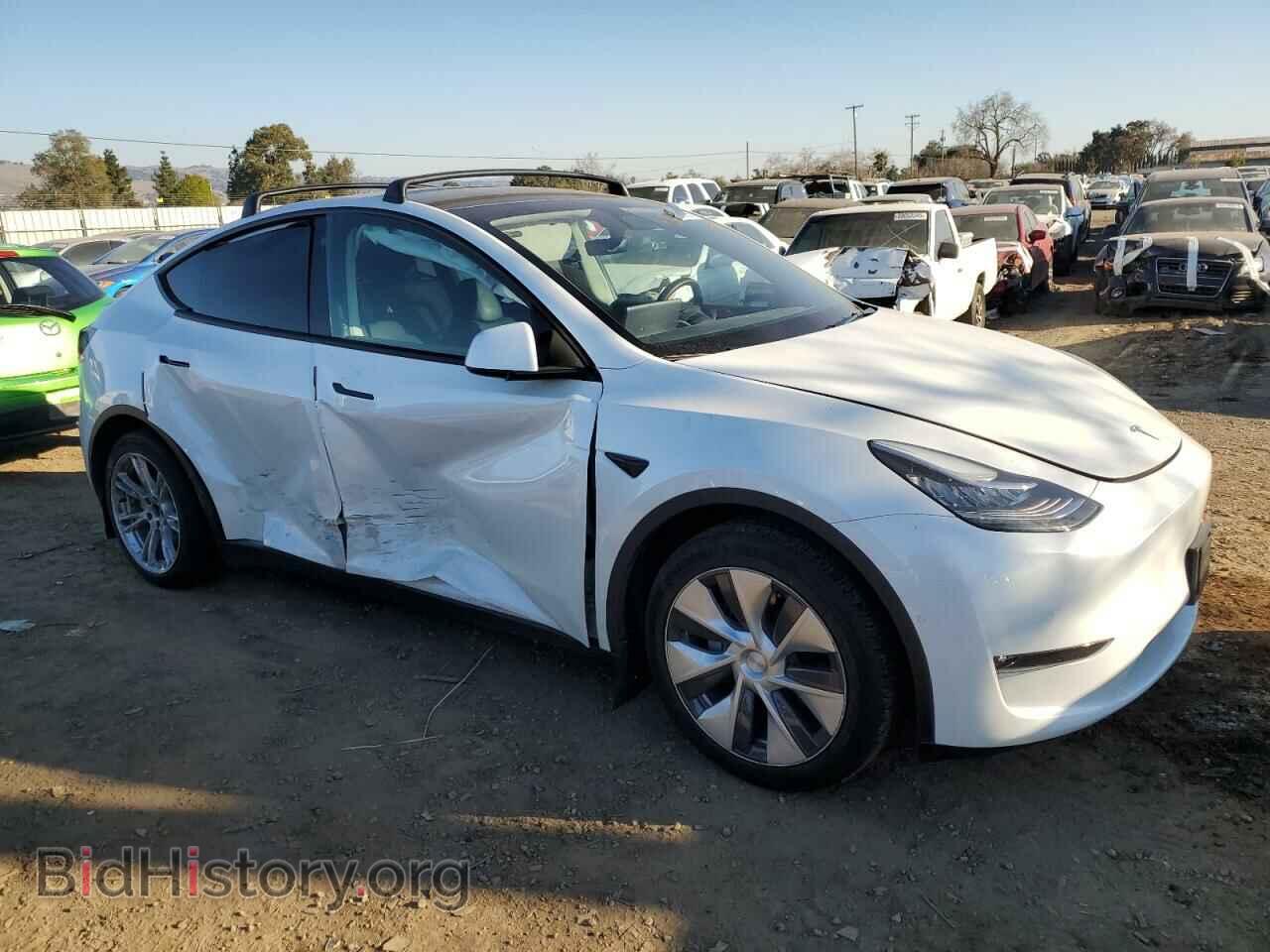 2022 TESLA MODEL Y - VIN: 7SAYGAEE9NF378936 - Фото 4