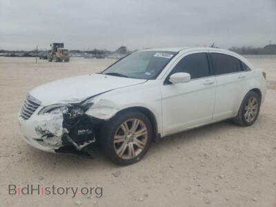2013 Chrysler 200 Touring, white — VIN 1C3CCBBB6DN629239, Copart