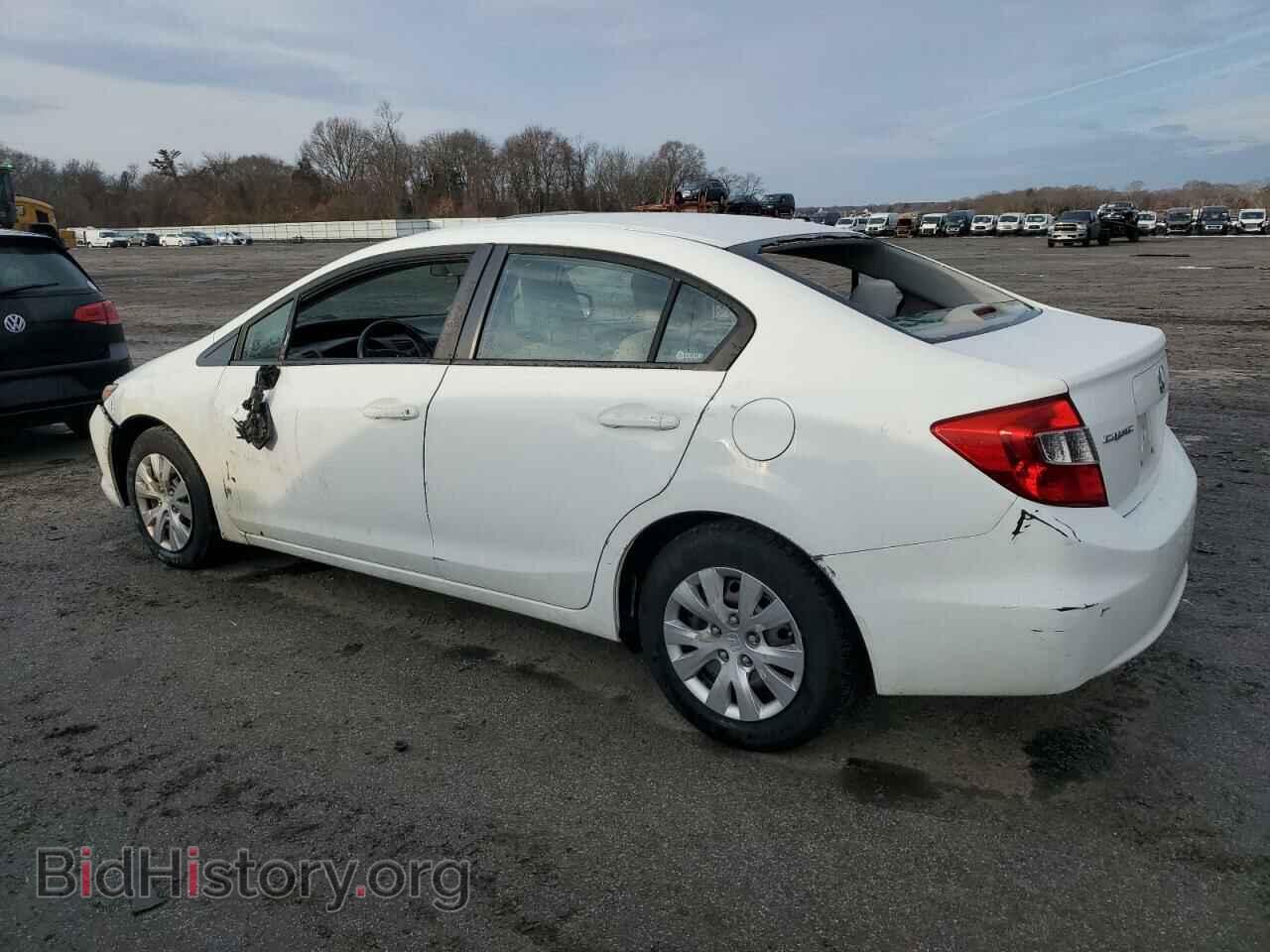 2012 HONDA CIVIC - VIN: 2HGFB2F54CH305859 - Фото 2