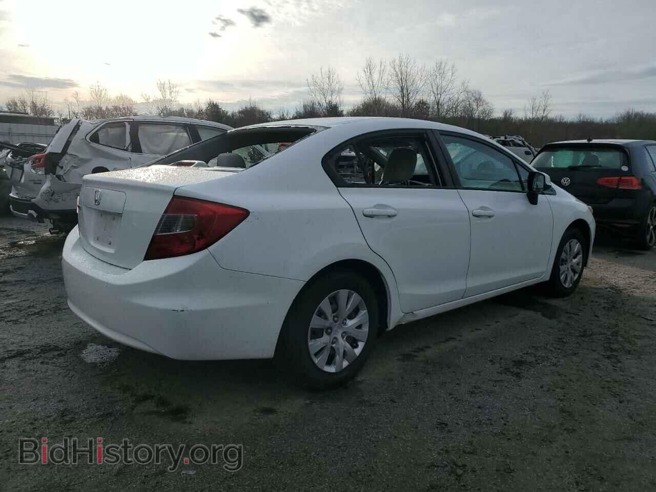 2012 HONDA CIVIC - VIN: 2HGFB2F54CH305859 - Фото 3