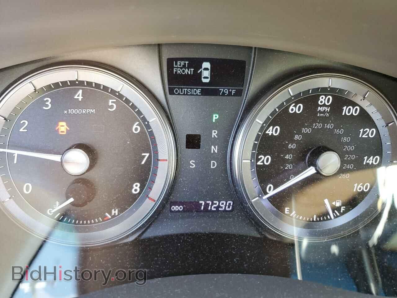 2012 LEXUS ES350 - VIN: JTHBK1EG8C2476809 - Фото 9