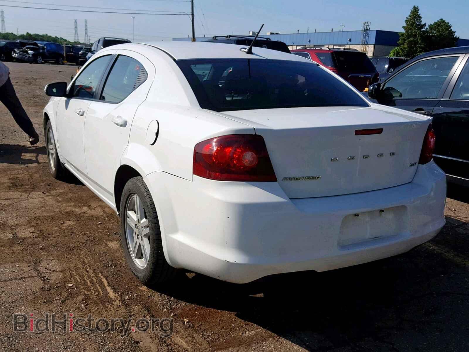 2012 DODGE AVENGER - VIN: 1C3CDZCB8CN178009 - Фото 3