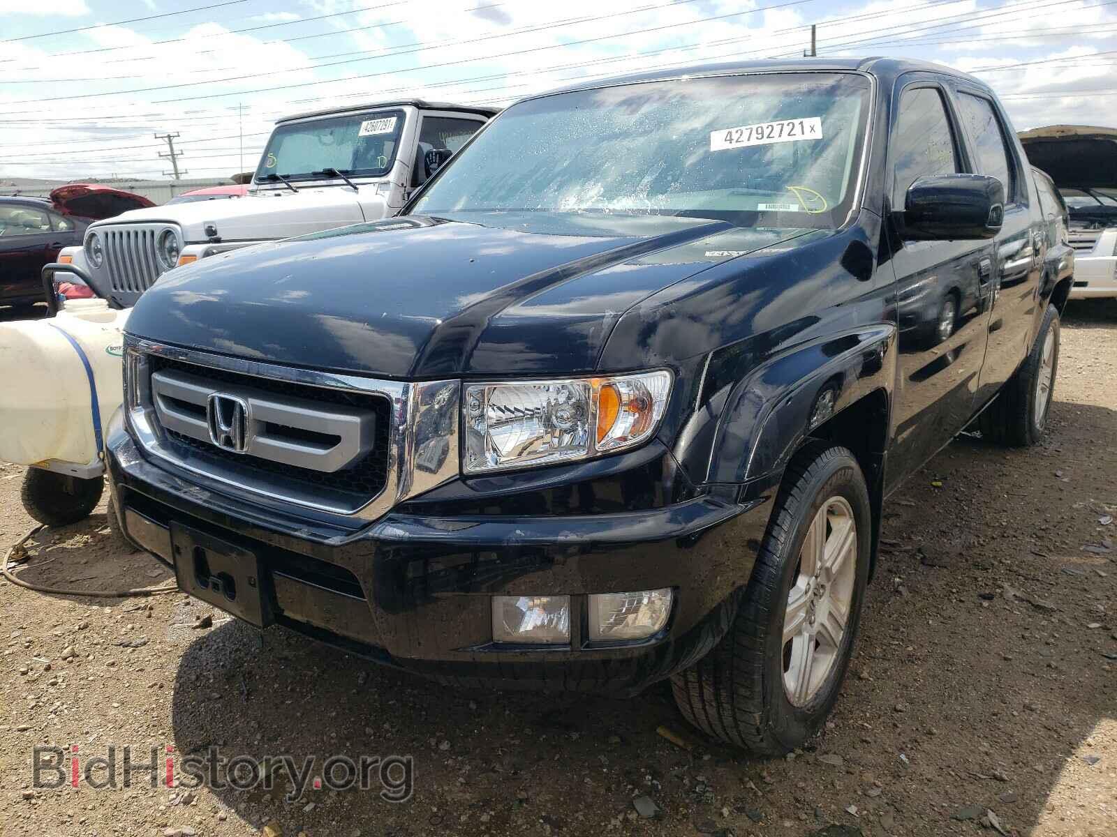 2011 HONDA RIDGELINE - VIN: 5FPYK1F59BB454040 - Фото 2
